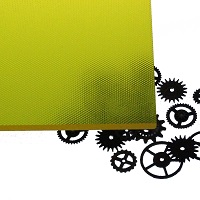 Acriglas Pixels Yellow Acrylic Sheet