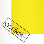 Acriglas Transparent Yellow Colored Acrylic Sheet