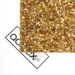 Acriglas Gold Nugget Glitter Acrylic Sheet