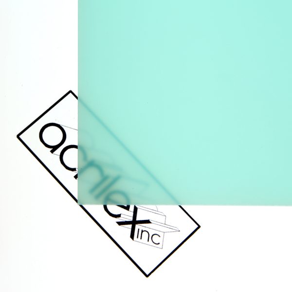 Acriglas® Light Blue Frosted Acrylic Sheet - Acrilex