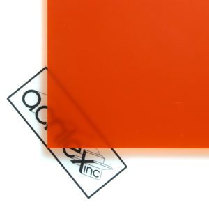 Acriglas Orange Frosted Acrylic Sheet