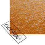 Acriglas Impressions Mesozoic Orange Acrylic Sheet