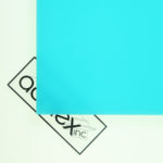 Acriglas Turquoise Colored Acrylic Sheet - Backlit