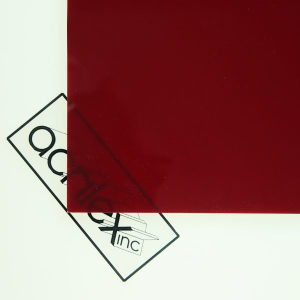 Acriglas® Wine Red Acrylic Sheet Acrilex