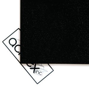 Acriglas Midnight Black Glitter Acrylic Sheet