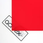 Red Rose Translucent Acrylic Sheet Backlit