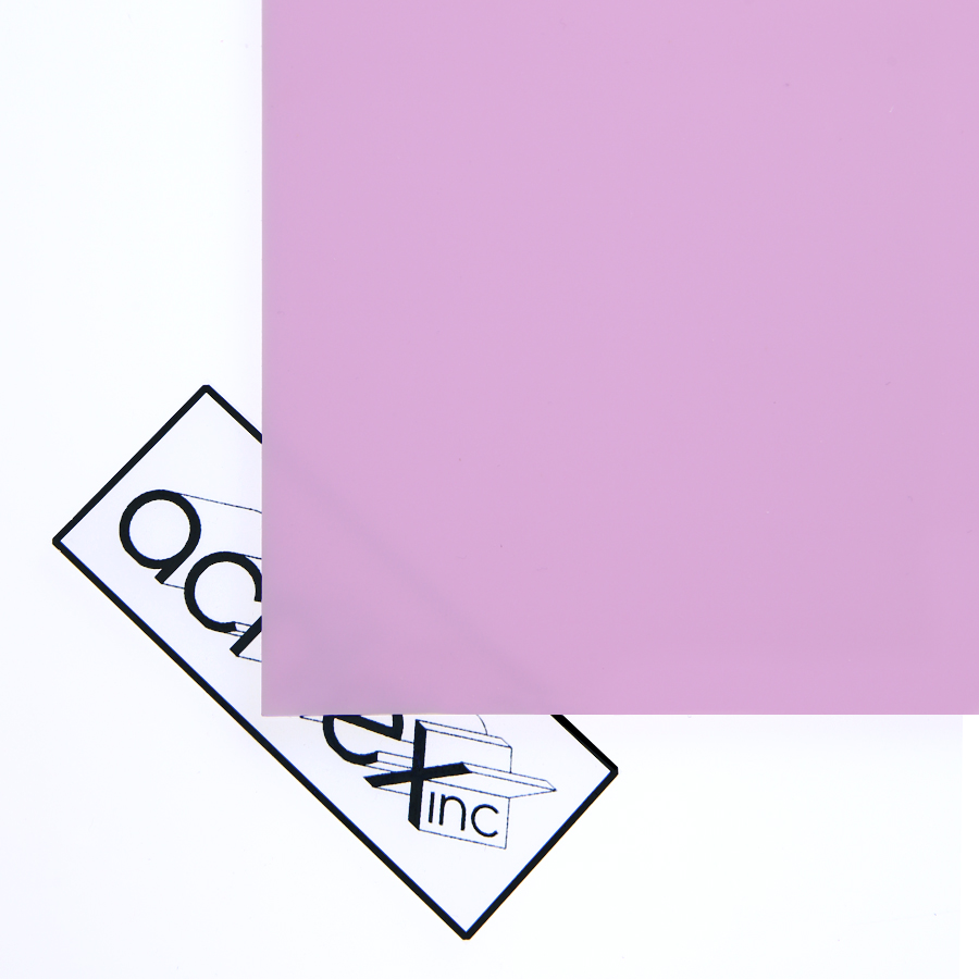 Acriglas Pink Lavender Colored Acrylic Sheet - Backlit