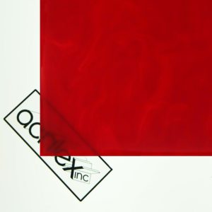 Acriglas Pearlescent Wine Red Acrylic Sheet - Backlit