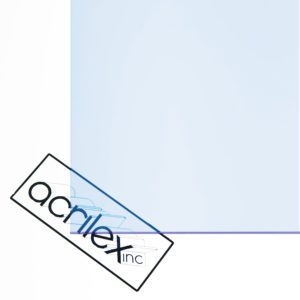 Acriglas Blue Steel Edge Colored Acrylic Sheet