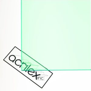 Acriglas Turquoise Edge Colored Acrylic Sheet